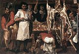 Butcher's Shop by Annibale Carracci